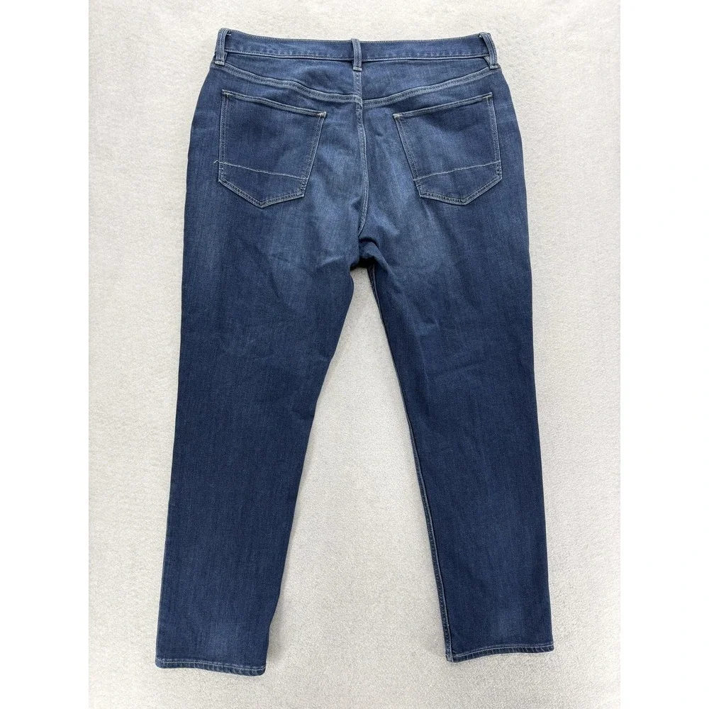 Banana Republic Travel Jeans Mens 36x30 Blue Medium Wash Athletic Stretch Denim